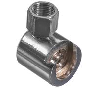 FUOYLOO Grease Gun Coupler Button Head Replacement Nozzle 3.5X2X2Cm Zinc Alloy with User-Friendly Design for Heavy-Duty Automotive and Industrial Use
