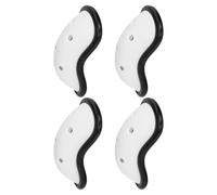 FUOYLOO Groin Guard 4Pcs Comfortable EVA Padding Abdominal Protector for Men Sports Cricket Taekwondo Practice
