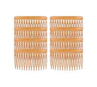 FUOYLOO Hair Clip Combs Plastic 15Pcs Wavy Side Combs for Women Random Colour Hair Accessories for Braids and Updos
