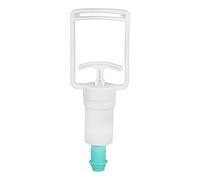 FUOYLOO Handheld Pump Cupping Manual Pump for Chinese Cupping Therapy Accessories, Simple to Use Plastic Vacuum Suction Tool to Decrease Leg, White Design for Home and Salon Use