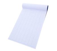 FUOYLOO Inventory Registration Book Writing Pad Anniversary Journal for Teachers and Small Business Client Record Keeping