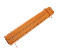 FUOYLOO Khaki Vintage Bamboo Chinese Drawing Paper Letter Writing Decorative Paper Scroll Slips 12x8 Inch Handwoven Scrolls for Calligraphy Writing Creating Invitations Cultural Displays