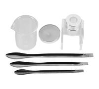 FUOYLOO Lipstick Compatibility DIY with Kit Repair Silicone and Lab Mold Measuring Glass, Plastic and Silicone Materials at Lipstick Repair the Universal Go Home