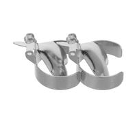 FUOYLOO Metal Candle Extinguisher Tool 2Pcs Automatic Heart-Shaped Snuffer for Scented Candle Safety