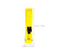 FUOYLOO Metal Clam Clip Dispenser with 100pcs 18mm Metal Document Clips Refill for Office Paper Stapler Large Size Fast Refill Organizer for School and Home Use Random Color Random Color