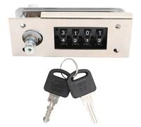 FUOYLOO Metal Combination Camlock Zinc Alloy Dial Lock with Anti-Theft Features for Office Desk and Mailbox Drawer Security