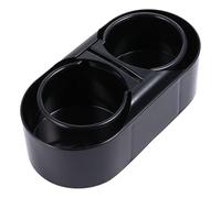 FUOYLOO Multi-function Car Cup Holder Expander Tray for Vehicles, Black Plastic Car Bottle Stand Anti Skid and Wear-resistant Features, Suitable for Canned Drink Bottles in Summer
