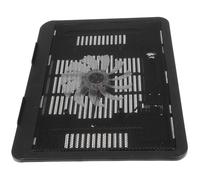 FUOYLOO Multipurpose Notebook PC Holder Laptop Cooling Pad Computer Stand with USB Charging Design Large Ventilation Area Black Plastic and Iron Cable Length 0.5m for Gaming Laptop Desktop