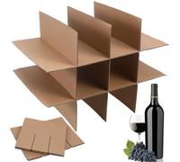 FUOYLOO Packing Box Dividers for Shipping Boxes Made of Thick Corrugated Cardboard and Paper, Efficient Space Utilization Partition for Transportation and Shipping Protection