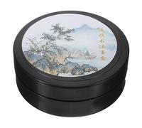 FUOYLOO Plastic Calligraphy Ink Stone Painting Inkstone Portable Practical Creative Appearance Fine Workmanship for Painters and Beginners Suitable for Calligraphy and Painting Practice