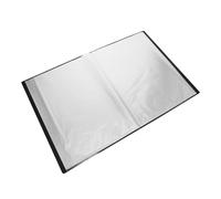 FUOYLOO Plastic Sleeves for Binders and Plastic Sheet Protectors A3 Large Capacity Pp Material Pocket Design Wear-Resistant Office File Pouch for Menus and Sheet Music Storage