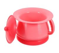 FUOYLOO Portable Chamber Pot with Handle and Lid Non-Slip Reusable Urinal Toilet Potty for Boys and Lightweight Portable Commode for Home Hospital Travel Elderly and Disabled Use