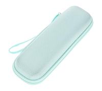 FUOYLOO Portable Toothbrush Case Protective Storage Bag Easy to Carry Lightweight Compact Hard Case Waterproof Nylon Velvet Travel Toiletry Bag for Weekend Getaways and Camping