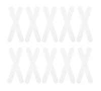 FUOYLOO PP Tongue Depressors 20Pcs White Disposable for Clinic Examination