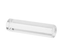 FUOYLOO Prism Easy to Carry and Store Optical Experiment Equipment Cylindrical Hexagonal Made of Synthetic Material Physics Teaching Prism for School Classes Teaching Tool