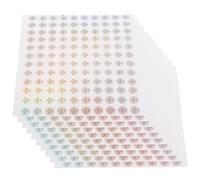 FUOYLOO Qc Pass Stickers 10 Sheets Green Qc Compliance Labels Tamper Evident High Security Inspection Passed Seals for Quality Control in Office and Warehouse Use