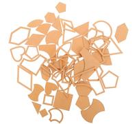 FUOYLOO Quilting Template Set for Acrylic with 54pcs 27 Different Patterns and Sewing Mold for Patchwork Quilt Kit and Craft Projects Handmade Crafts Bag Making,