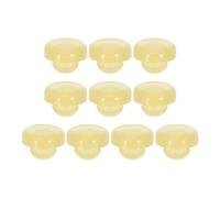 FUOYLOO Rubber Brake Pedal Stopper Pads Improves Braking Performance and Performance 10pcs Replacement for Vehicle, Improves Braking Performance and Performance, Suitable for Car Owners