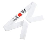FUOYLOO Samurai Headband Comfortable Cotton for Authentic Japanese Style and Karate Sports Headband Fancy Dress Parties Events