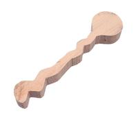 FUOYLOO Semi-Finished Wooden Scoop Spoon with Long Wooden Handle for Woodcarving Beginners, DIY Crafting Supplies Suitable for Clubs, Art Work, and Class Activities,