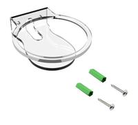 FUOYLOO Speaker Voice and Acrylic Desktop Stand Wall-mounted Holder Compatible with Smart Assistant Device, Smart Speaker Bracket with Practical Mounting Accessories