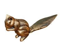 FUOYLOO Squirrel Door Stop Cast Iron Anti-Collision Door Wedge for Office, Patio, and Home Use
