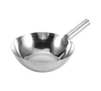 FUOYLOO Stainless Steel Garden Water Scoop with Short Handle Design, Protects Hands from Scald, for Gardening and Home Kitchen Use, Sturdy Flat Bottom Ladle Spoon