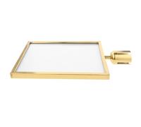 FUOYLOO Stanchion Sign Holder Retractable Belt A3 Vertical Stainless Steel Frame Double-Sided Portrait for Commercial Crowd Control and Airport Queuing