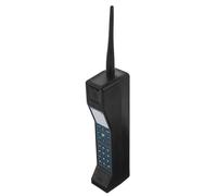 FUOYLOO Style Mobile Phone Model with Sturdy Iron Material for Nostalgic Photography and Event Styling