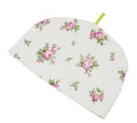 FUOYLOO Tea Cosy, Floral Pattern Small Teapot Warmer Cover, Practical Insulated Protective Cozy for Travel and Dining 27X27X23Cm