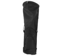 FUOYLOO Tent Pole Storage Bag, Black Hiking Stick Carrying Case, 15"X4" Water Resistant Trekking Pole Organizer for Backpacks & Running Vests