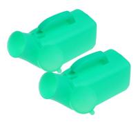 FUOYLOO Thickened 1200ml Portable Male Urinal with Lid, 2pcs Reusable Plastic Urine Bottles for Daily Use, Travel, Outdoor and Household Men Supply Random Color Random Color