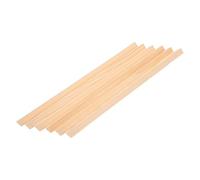 FUOYLOO Triangle Wood Strips 6Pcs Pine Material for DIY Window Trim and Decorative Molding Suitable for Creative Photography and Home Use