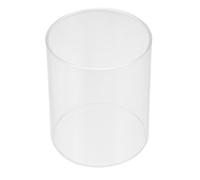 FUOYLOO Unique Glass Fruit and Vegetable Bowl 9cm Diameter 15cm Height Double-Ended Hollow Cylinder Salad Serving Bowl for Restaurant and Home Food Preservation