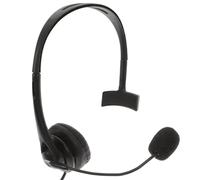 FUOYLOO USB Headset with Microphone for PC Voice Chat Featuring Ergonomic Design and Advanced Noise Reduction Technology, Compatible with Dictation and Online Courses, Black Colour