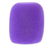 FUOYLOO Washable and Sturdy Mic Cover for Handheld Microphone Windscreen Thick Foam Microphone Cover Non-slip Design, for Stage Performances and Ktv Use