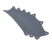 FUOYLOO Washable Hard Hat Sweatbands 3pcs Breathable Sweat Absorbing Bands Removable Liners for Construction Site Use