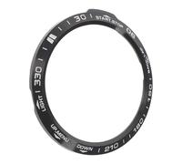 FUOYLOO Watch Bezel Protective Ring Adhesive Cover Stainless Steel Compatible with Garmin 6X for Business Study Sports Use Men Women Accessory