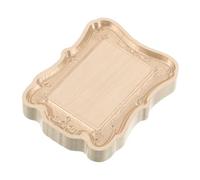 FUOYLOO Wax Seal Stamp Head Embossed Frame with Retro Relief Carving for Craft Projects and Holiday Cards European Style Irregular Border