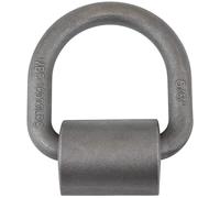 FUOYLOO Weld on D Ring Trailer Tie down Anchor 3.54x2.00x0.51in Silver Steel Heavy Duty High Durability Max Working Load 4000 Lbs for Kayaks Flatbed Warehouse Dock Use