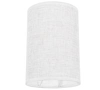 FUOYLOO White Cylinder Lamp Shade for Floor Lamp Easy Installation and Versatile Compatibility, Elegant Round Drum Lampshade Made of Iron and Fabric, for Dining Room and Reading