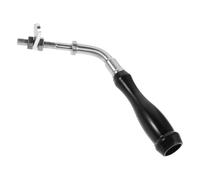 FUOYLOO Wood Stove Door Handle Replacement: M8 Metal Pull Handle for Wood Burners - Heat-Resistant Grip with Screws for Fireplaces Coal & Pellet Stoves