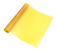 FUOYLOO Yellow Gel Light Filter Decorative Light Filters Pet Film Lighting Gel Sheet Highly Resistant to Fading Adhesion Unique Home Ambiance for Residential Settings Design 40cm X 300cm