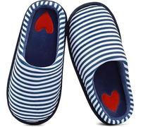 FUPPIA Boys Girls Slippers Memory Foam House Slippers Comfortable Nonslip Soft Cozy Shoes for Little Kids Blue 13