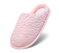 FUPPIA Boys Girls Slippers Memory Foam House Slippers Comfortable Nonslip Soft Cozy Shoes for Toddler Little Bid Kids Pink 3