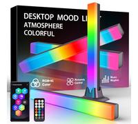 FUPT Entertainment Lighting, 2PCS Ambiance Gaming Lamp Sync with Music, Immersion Light Bar for TV, Room, Living Room
