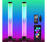 FUPT LED Light Bars, Upgrade 360°Smart RGB Lightbar Gaming Lights TV Backlights Color Changing Mood Light,Ambient Lighting with DIY/Music Sync/ 16 Million Colors/8 Scene Modes,for PC,TV, Party