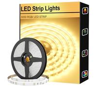 FUPT USB LED Light Strip Warm White, 3M Ultra-Bright Flexible CRI90+ LED Light Strip Adjustable Brightness, Three Brightness Options, Suitable for Cabinets and Bedrooms