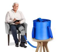 Fuptos Cold Therapy Machine, Portable Ice Cream Maker for Pain Relief/Recovery, Adjustable Knee Shoulder Pad, Ideal for Post Surgery, Swelling Reduction, Lightweight and Quiet Design