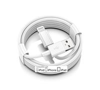 FUPYWP Car iPhone Carplay Cable, Car Charger Cord, USB A to Lightning Cable Fast Charging & Data Transfer for iPhone 14/13/12/11 Pro Max XR XS X 8 7 6 Plus SE Tangle-Free,3ft White